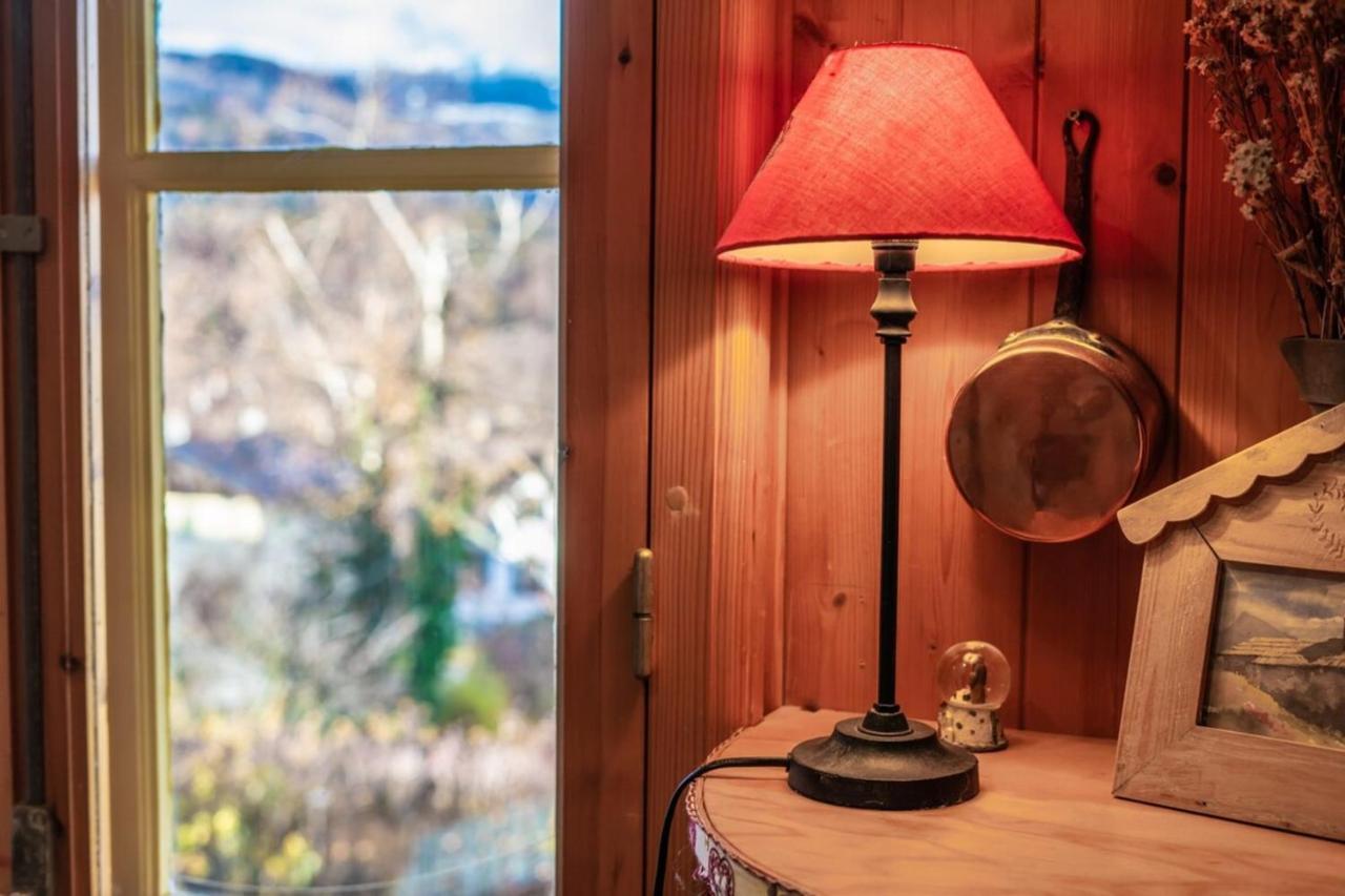 Duplex Apartment In The Heart Of The City With Mountain & Countryside Views Saint-Gervais-les-Bains Eksteriør bilde