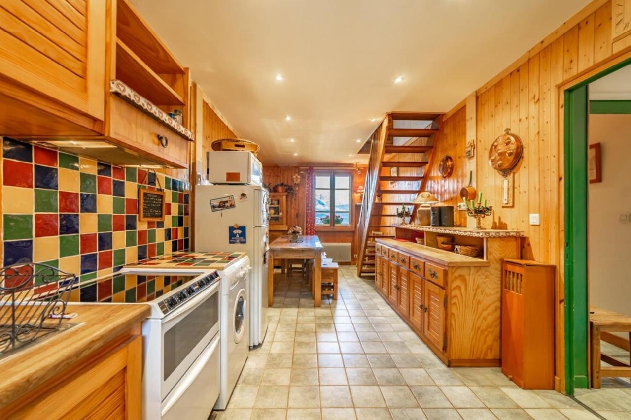 Duplex Apartment In The Heart Of The City With Mountain & Countryside Views Saint-Gervais-les-Bains Eksteriør bilde