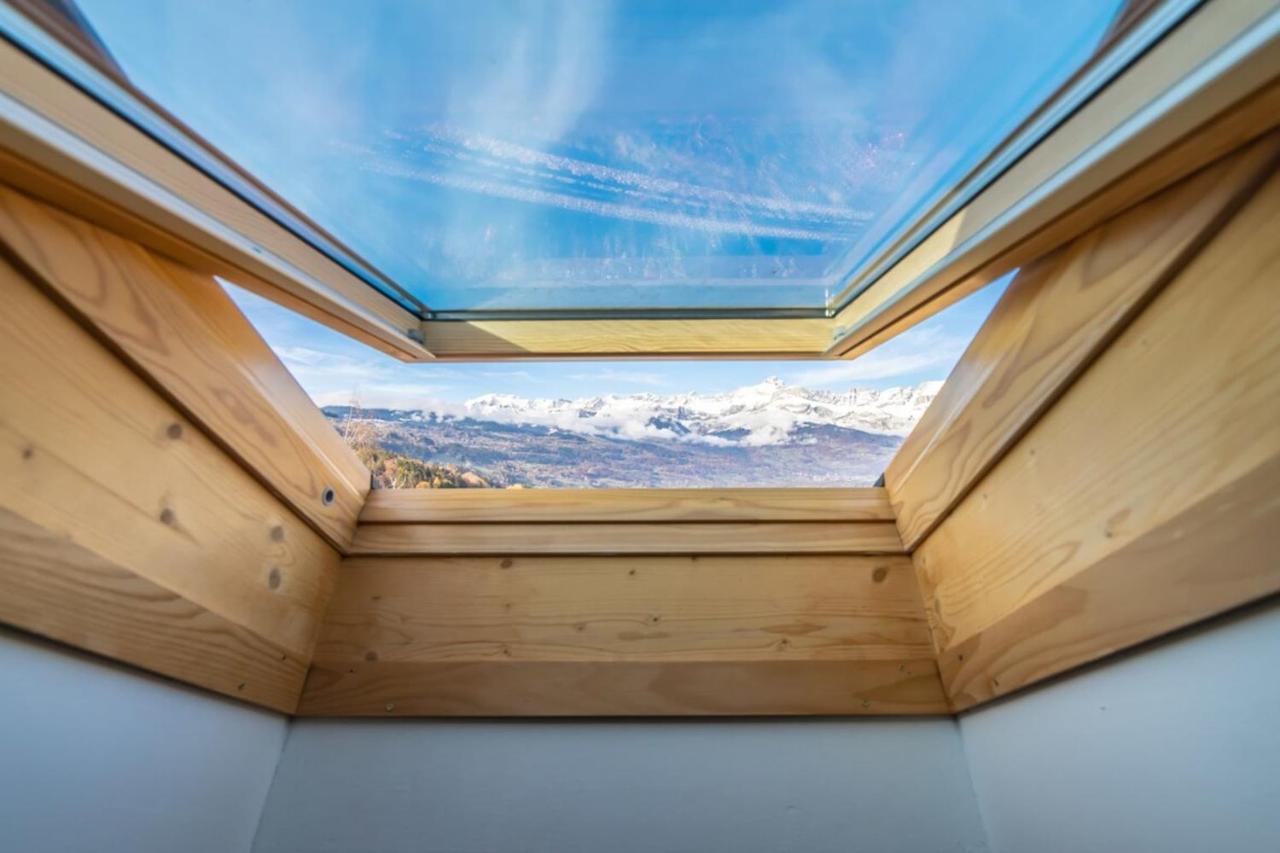 Duplex Apartment In The Heart Of The City With Mountain & Countryside Views Saint-Gervais-les-Bains Eksteriør bilde